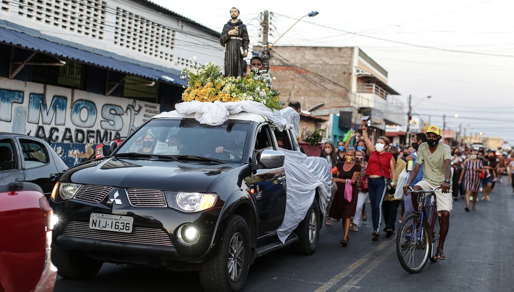 Carreata em homenagem a São Francisco de Assis em Teresina