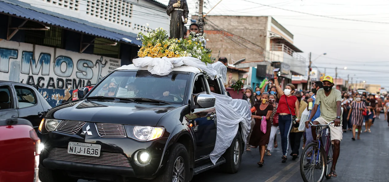 Carreata em homenagem a São Francisco de Assis em Teresina