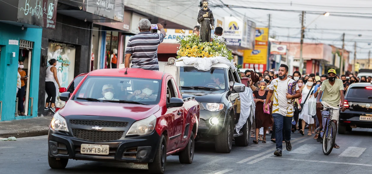 Carreata em homenagem a São Francisco