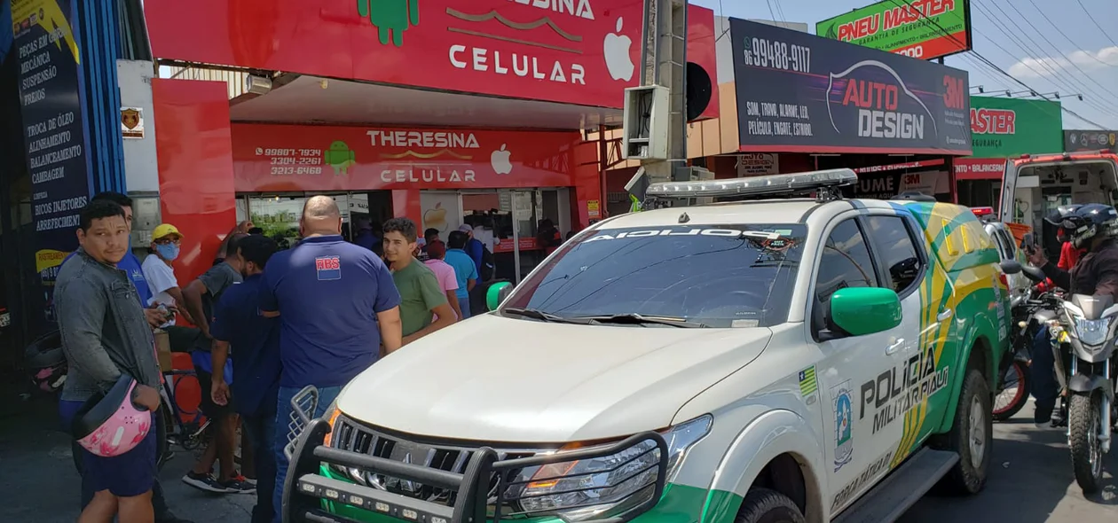 Caso aconteceu em uma loja de celulares na Avenida Miguel Rosa