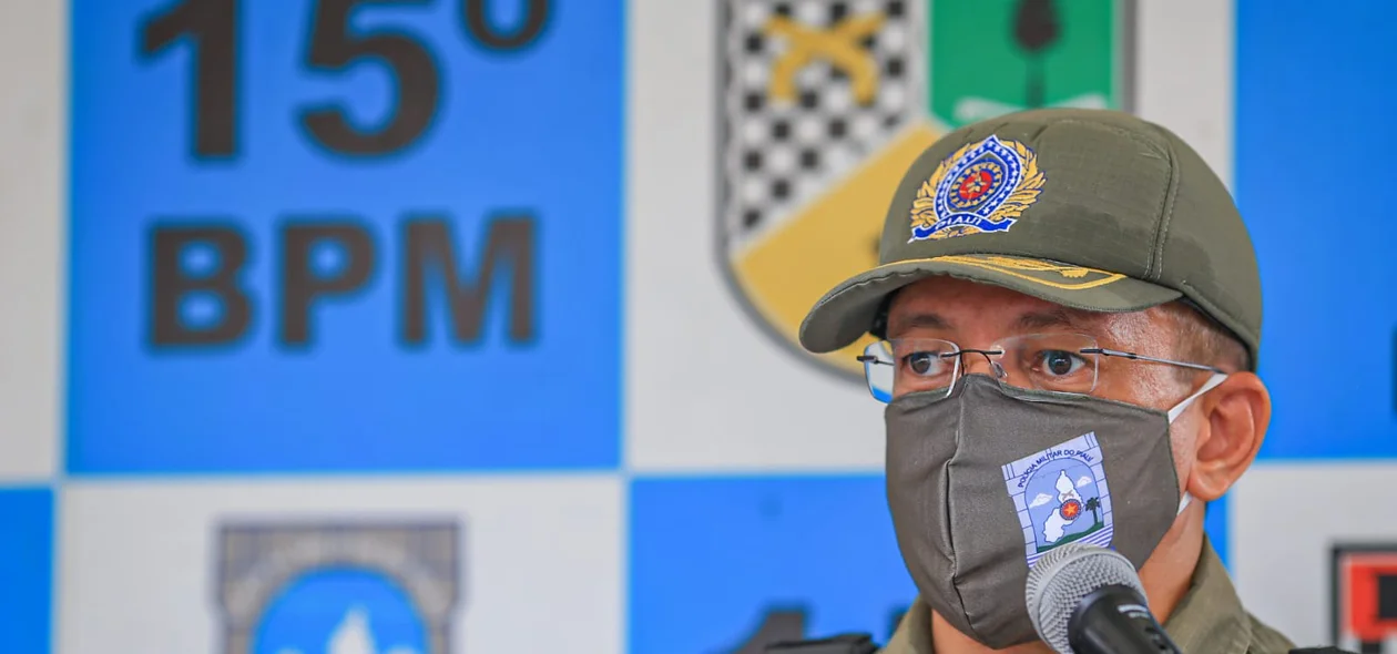 Comandante do 15º BPM, Major Etevaldo