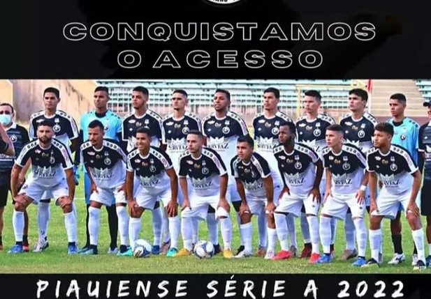 Corisabbá está classificado para a Série A do Campeonato Piauiense