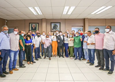 Encontro de Rafael Fonteles com vereadores de Teresina