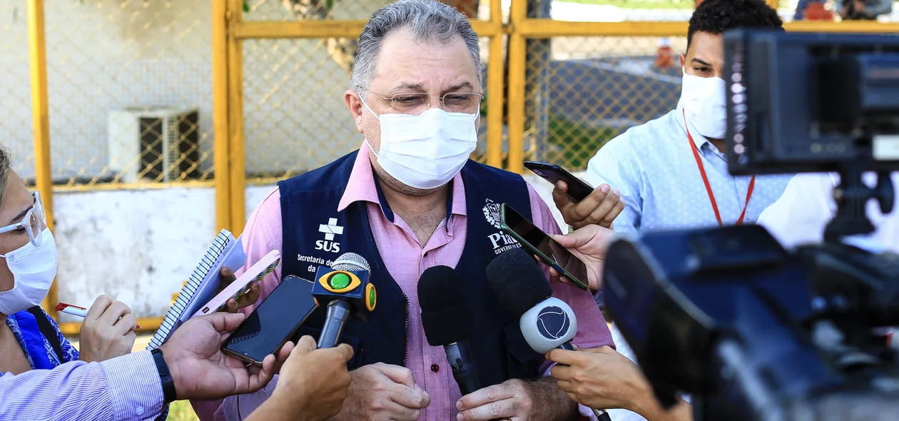 Florentino Neto concedeu entrevista para imprensa
