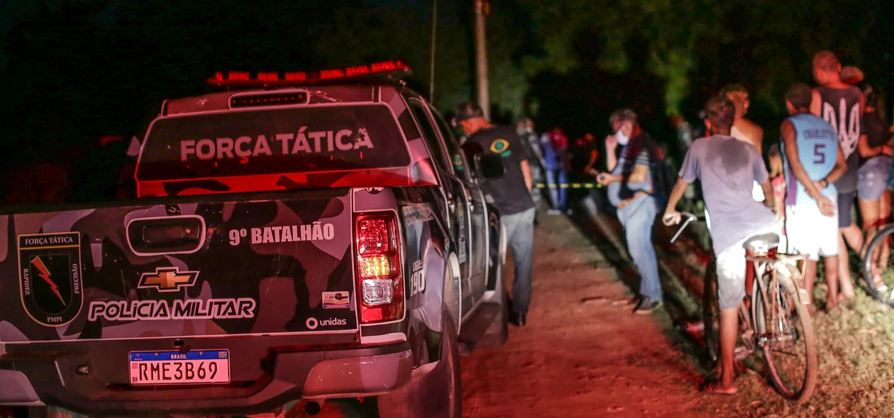 Força tática no local