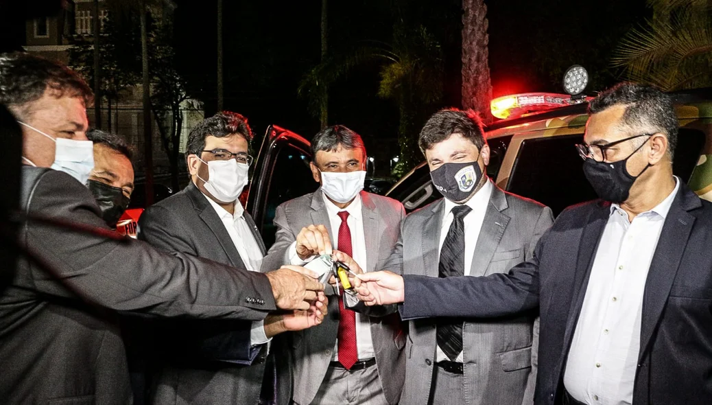 Formatura dos policiais que atuaram na Força Estadual de Segurança