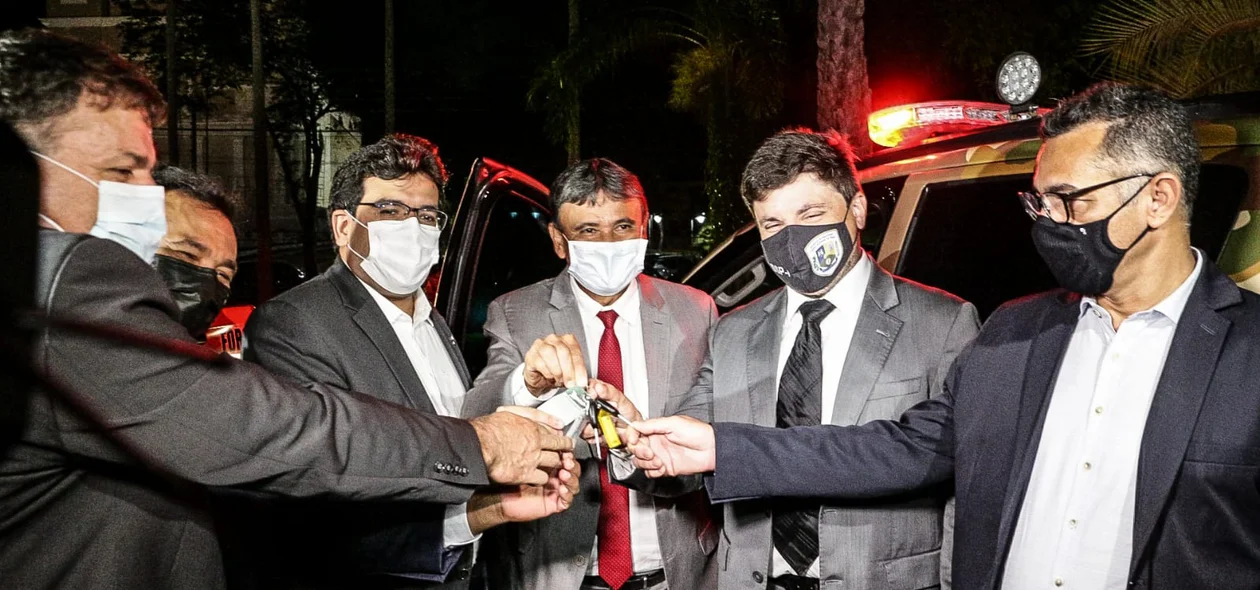 Formatura dos policiais que atuaram na Força Estadual de Segurança