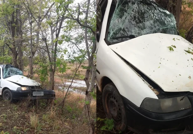 Homem de 39 anos morre após colidir carro em árvore no Piauí