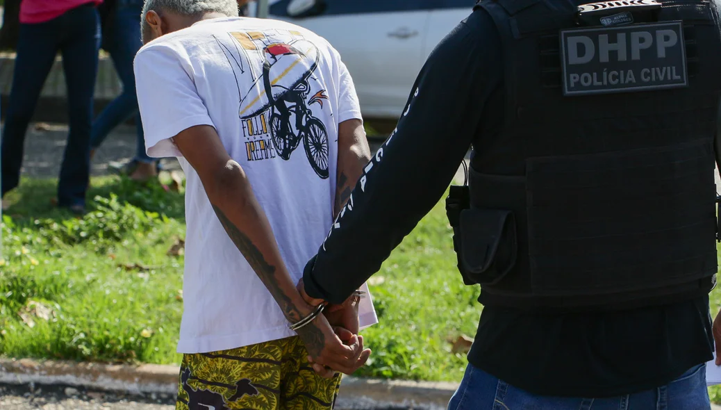 Homem preso na Operação Fragmentação I