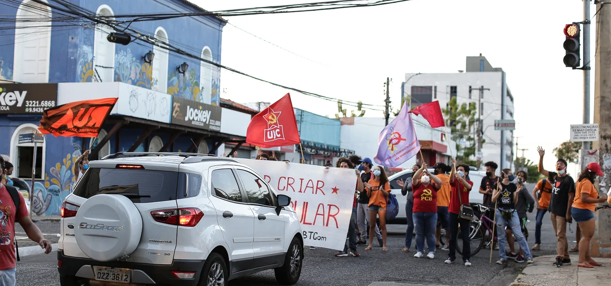 Manifestação aconteceu nessa quarta-feira