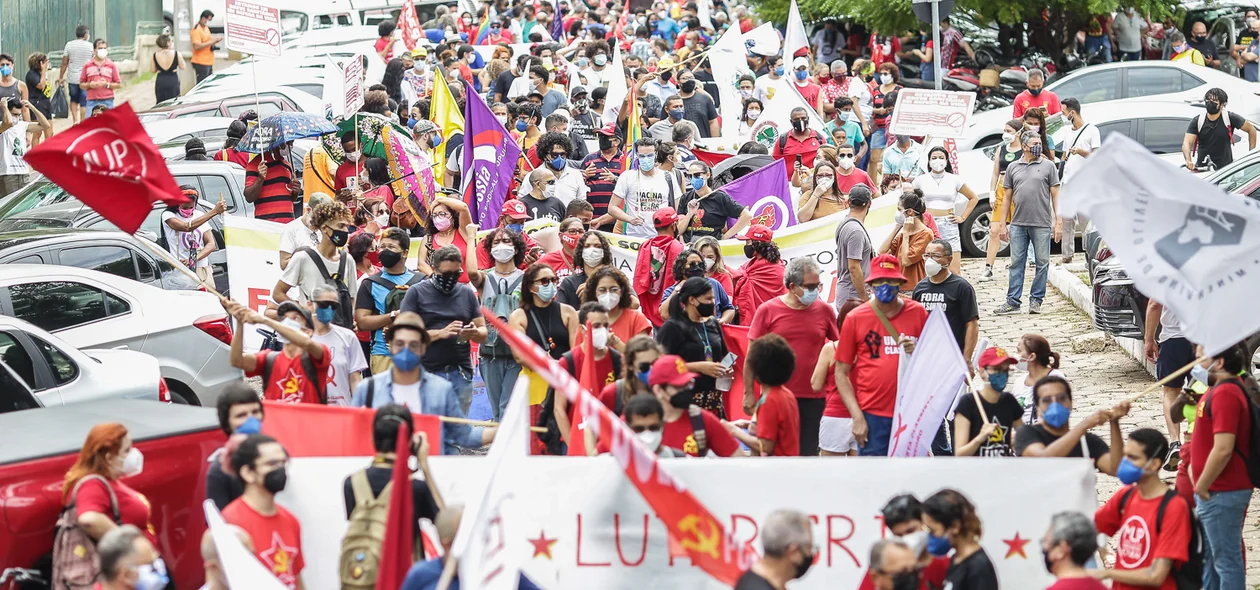 Manifestação aconteceu neste sábado