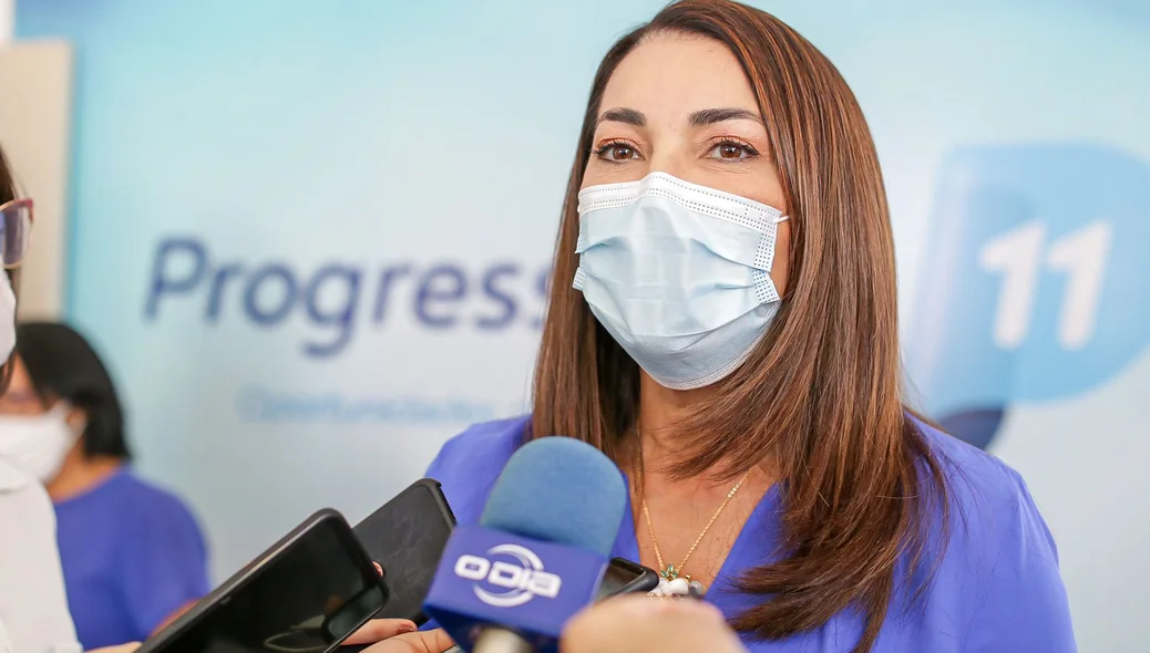 Margarete Coelho esteve presente na filiação