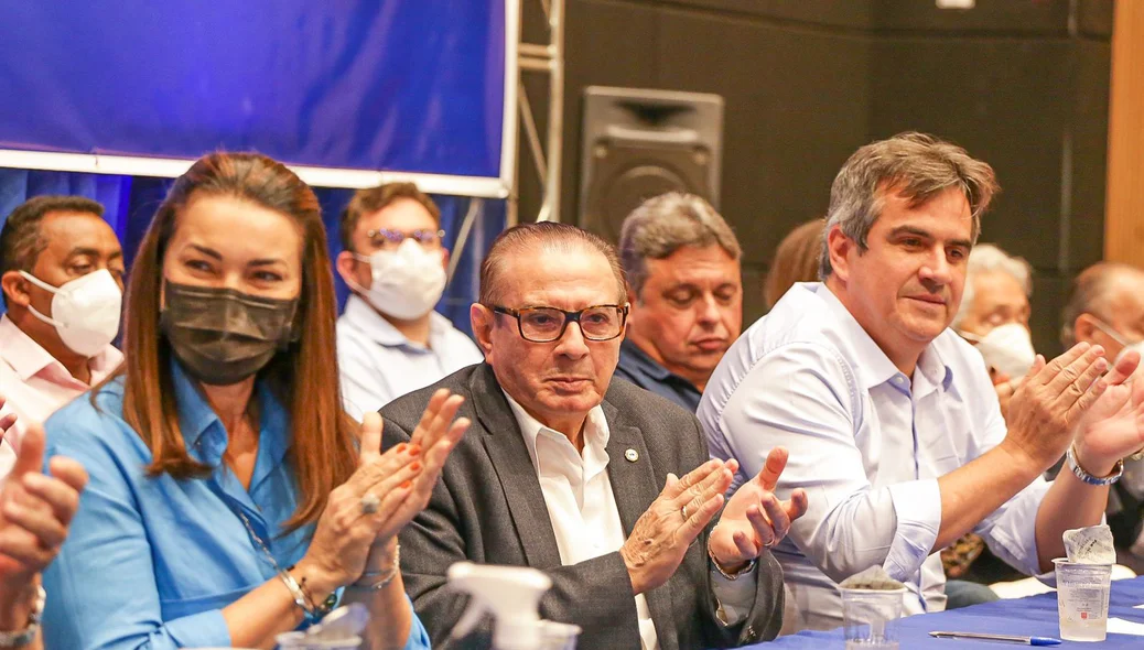 Margarete Coelho, Valdeci Cavalcante e Ciro Nogueira