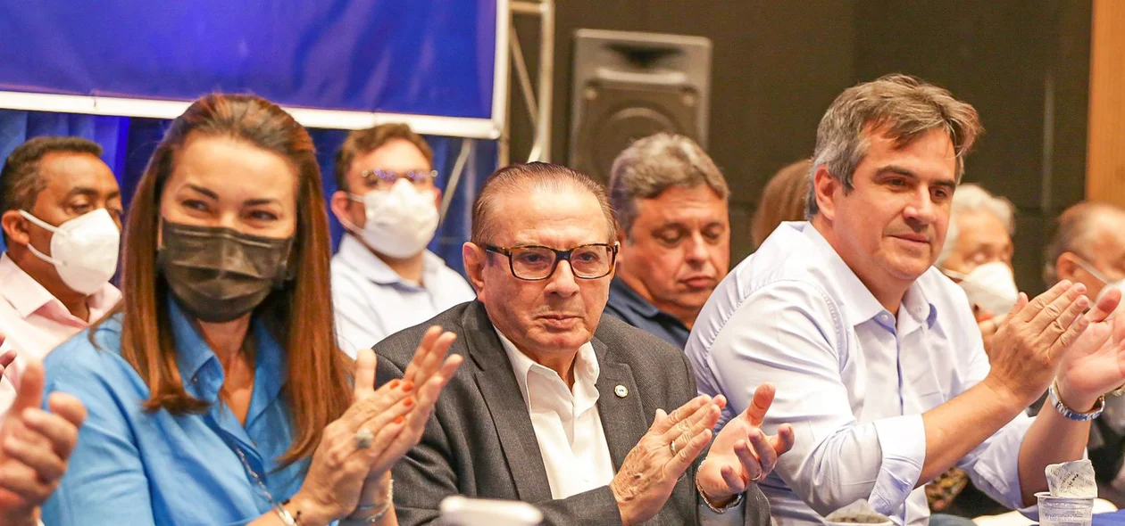 Margarete Coelho, Valdeci Cavalcante e Ciro Nogueira