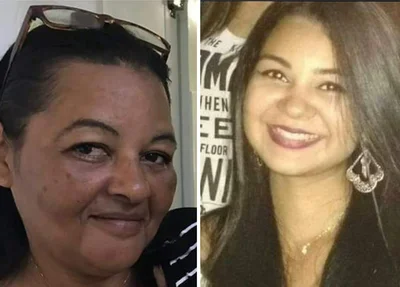 Maria da Conceição e Amanda