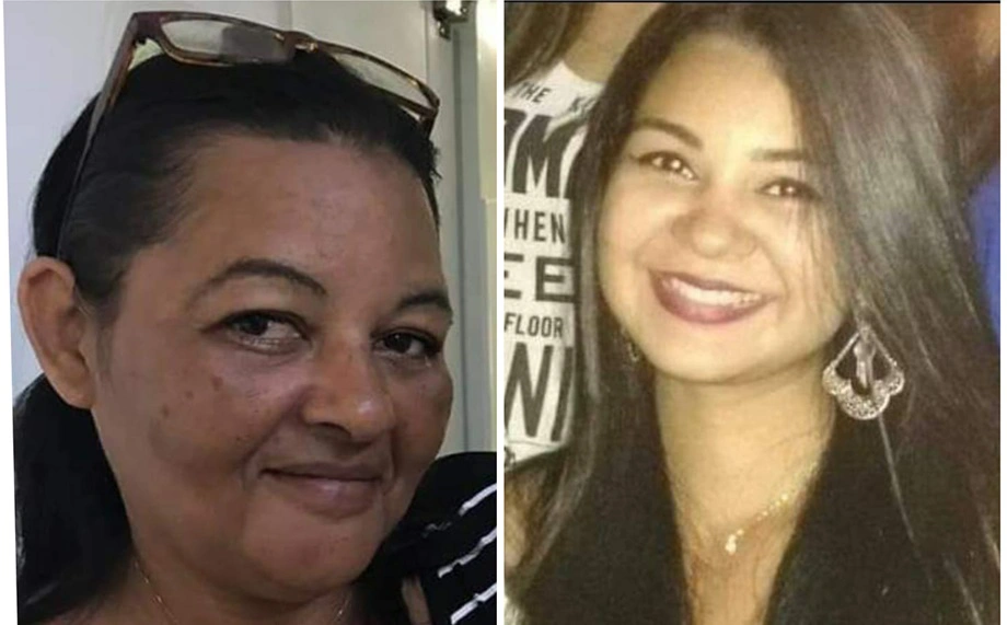 Maria da Conceição e Amanda