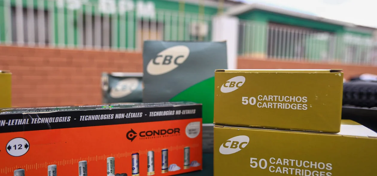 Materiais recebidos pelo Batalhão de Campo Maior