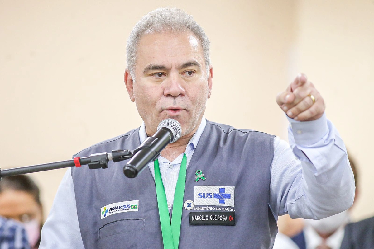 Ministro da Saúde, Marcelo Queiroga