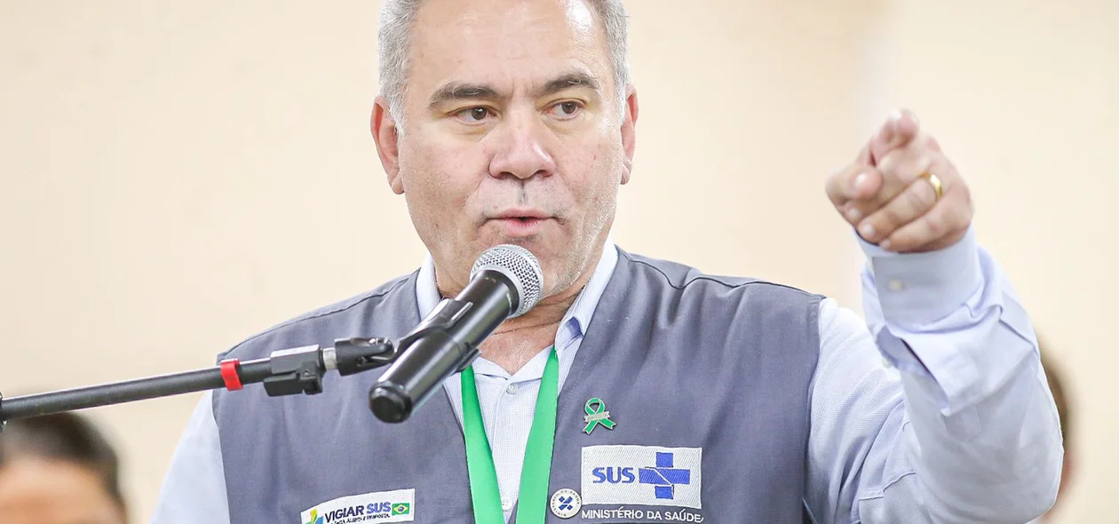 Ministro da Saúde, Marcelo Queiroga