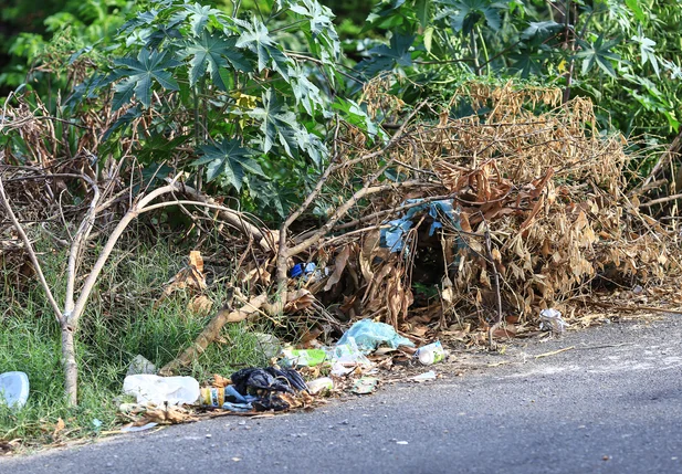 Moradores reclamam de acúmulo de lixo em terreno
