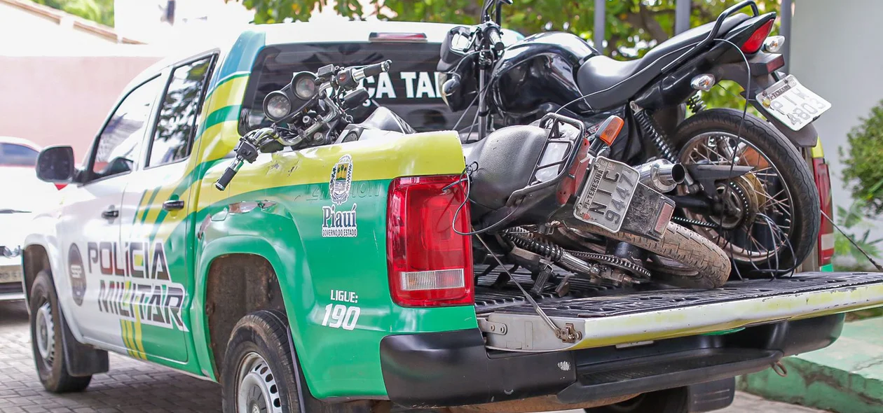 Motocicletas apreendidas pela Força Tarefa