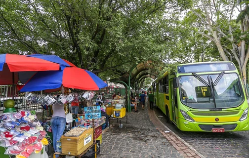 Movimentação durante greve dos ônibus em Teresina