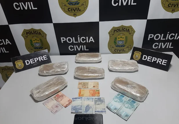 Mulher é presa com 6kg de crack na rodoviária de Teresina