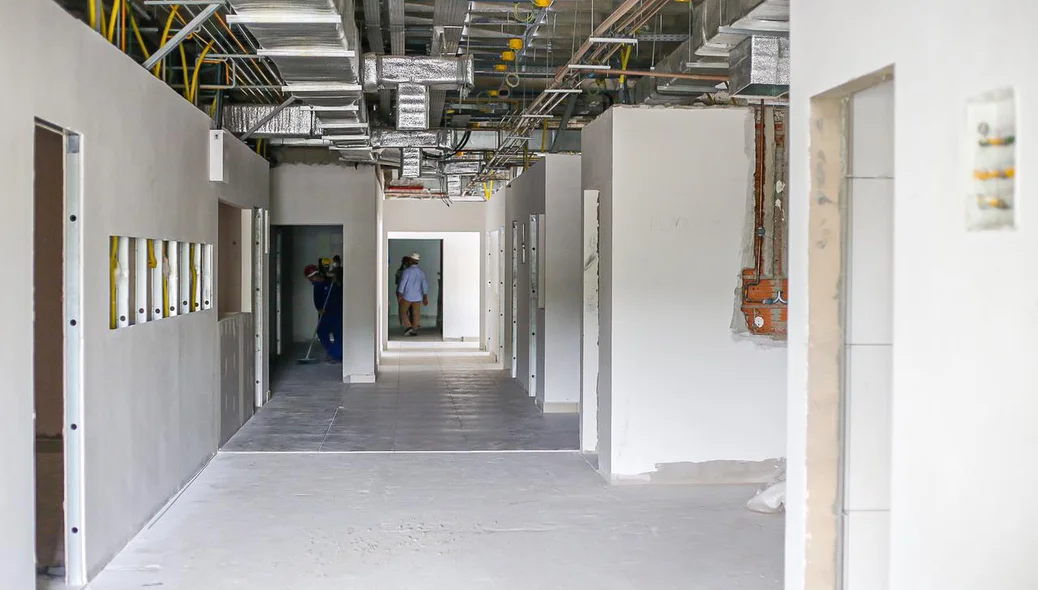 Obras da nova maternidade na zona leste de Teresina