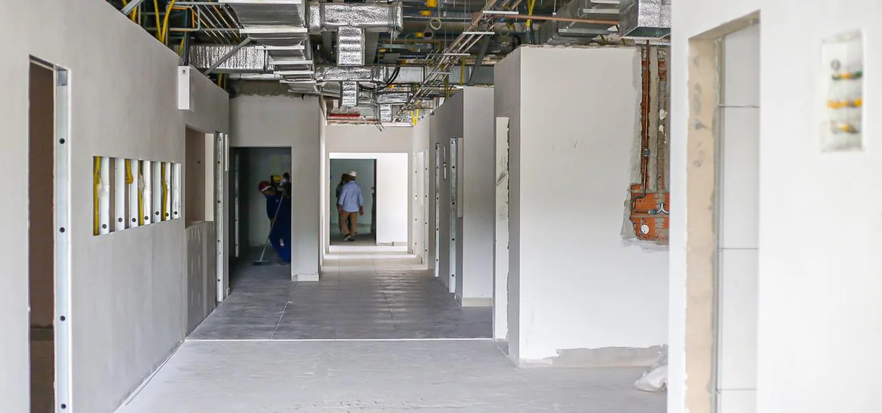 Obras da nova maternidade na zona leste de Teresina