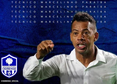 Oeirense anuncia Marcelinho Paraiba