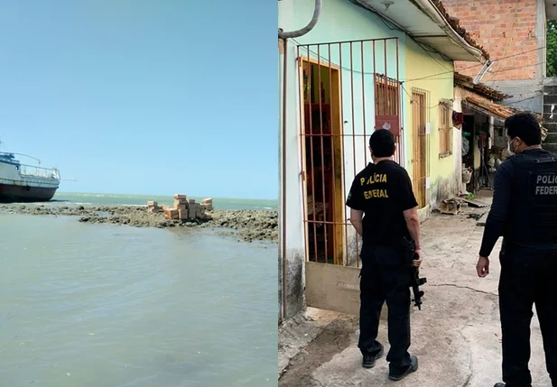Operação mira organização criminosa que roubou navio no litoral piauiense