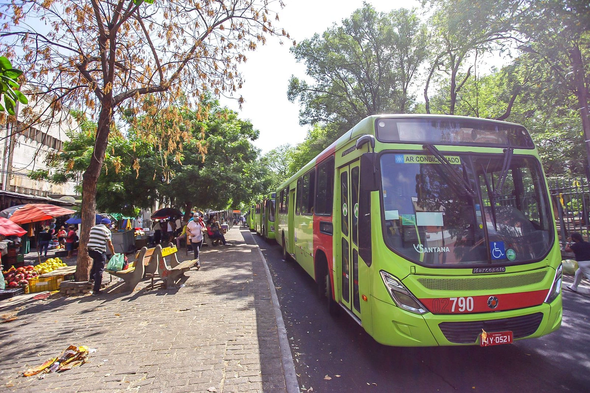 Paralisação dos motoristas de ônibus em Teresina