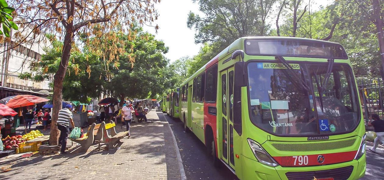 Paralisação dos motoristas de ônibus em Teresina
