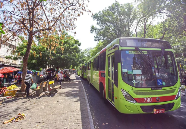 Paralisação dos motoristas de ônibus em Teresina