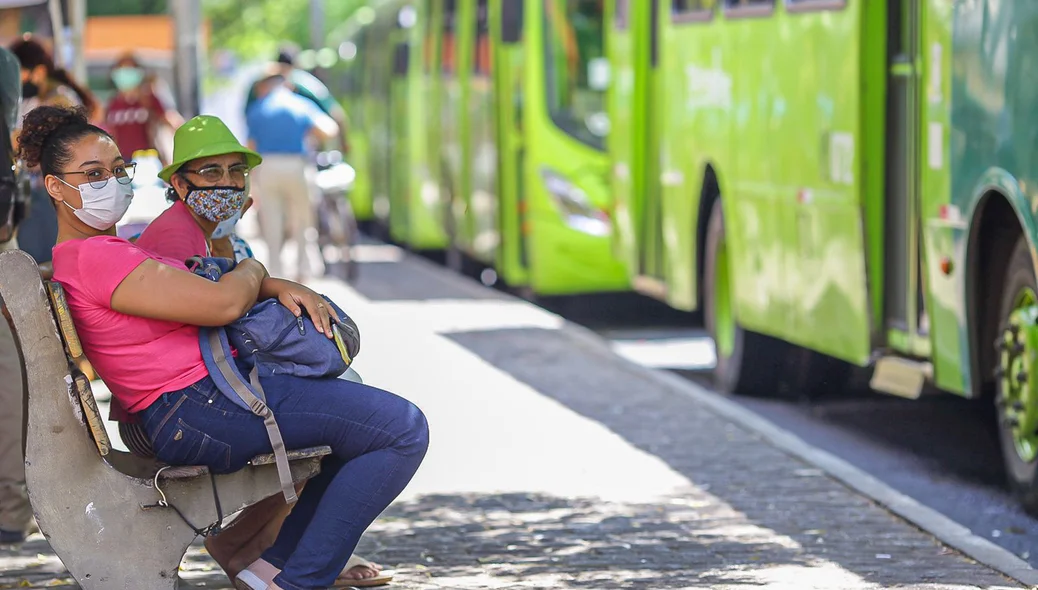Paralisação dos ônibus em Teresina