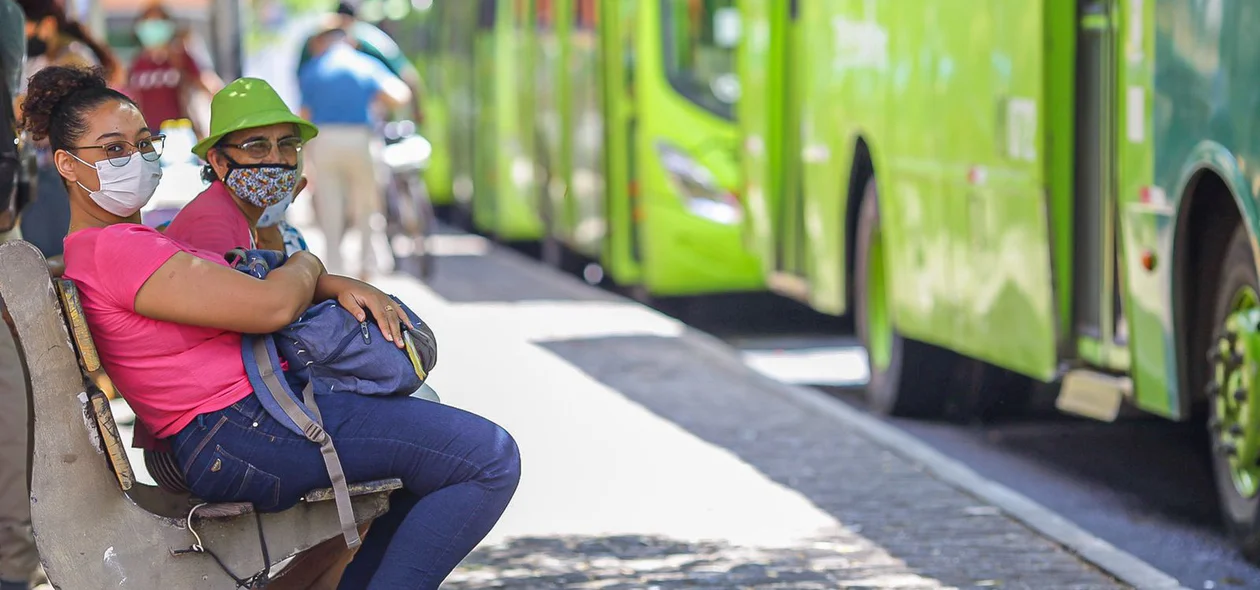 Paralisação dos ônibus em Teresina