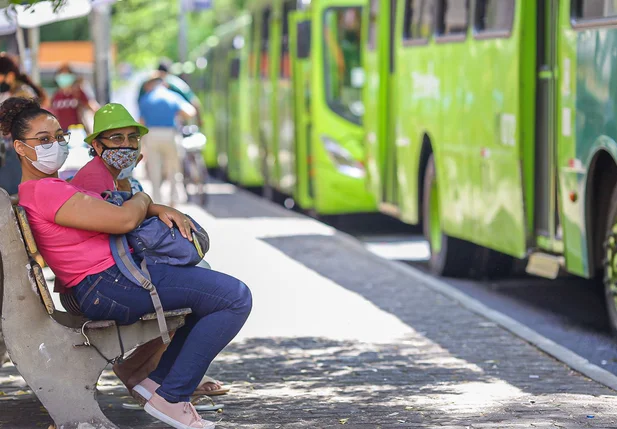 Paralisação dos ônibus em Teresina