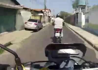 Perseguição o contra suspeito de portar arma de fogo na zona norte de Teresina