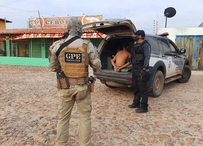 Polícia Civil do Maranhão durante operação em Timon