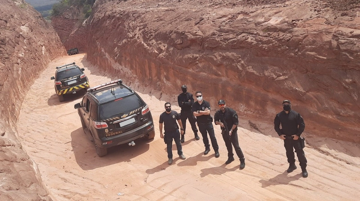 Polícia Federal em atuação no Cerrado