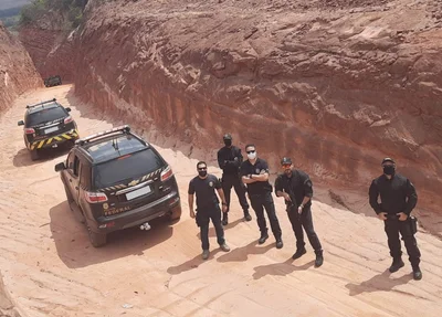 Polícia Federal em atuação no Cerrado