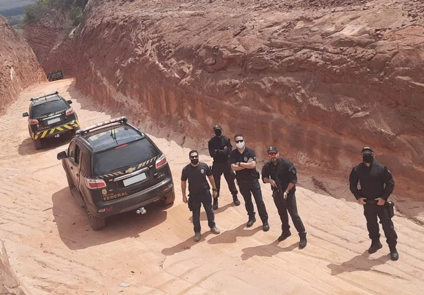 Polícia Federal em atuação no Cerrado