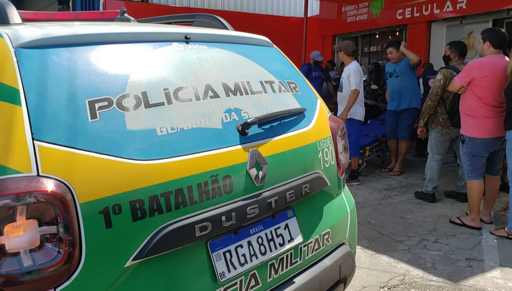 Polícia Militar atendeu a ocorrência