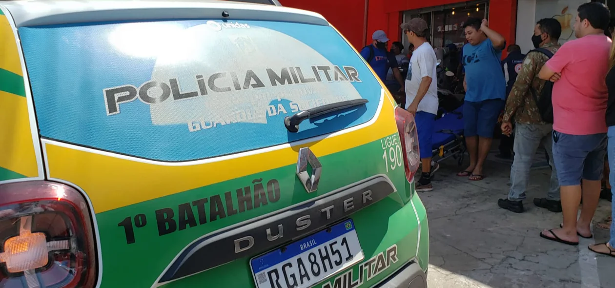 Polícia Militar atendeu a ocorrência