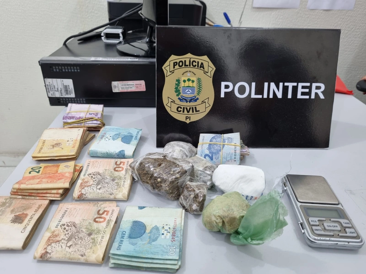 Polinter prende acusado de tráfego de drogas