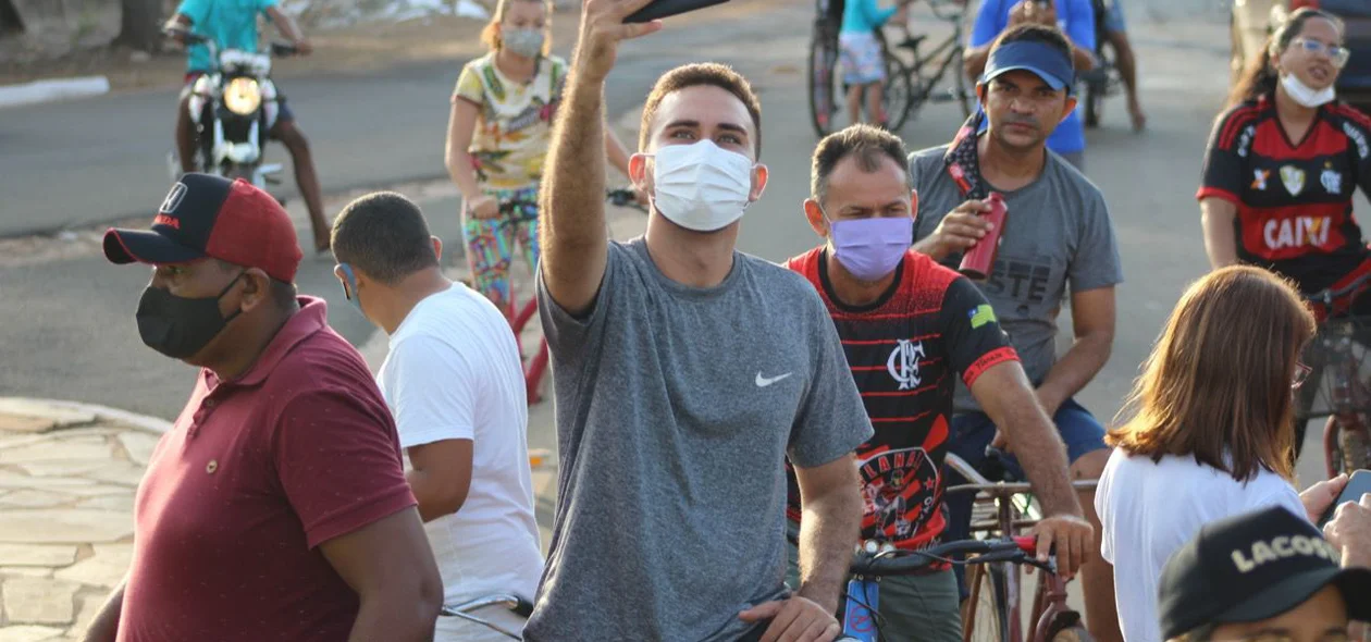 População participou do passeio