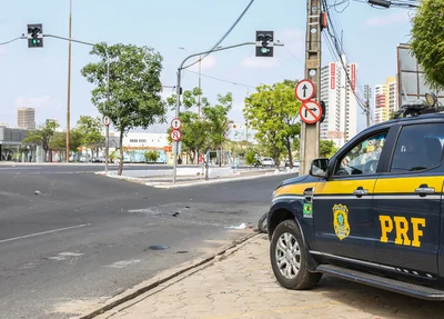 PRF no local do acidente