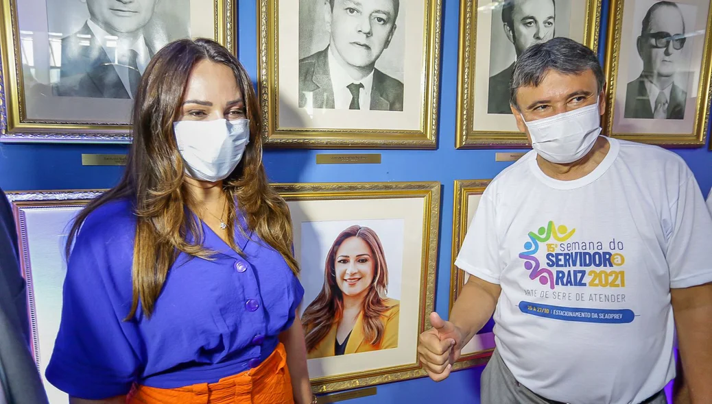 Rejane e Wellington Dias