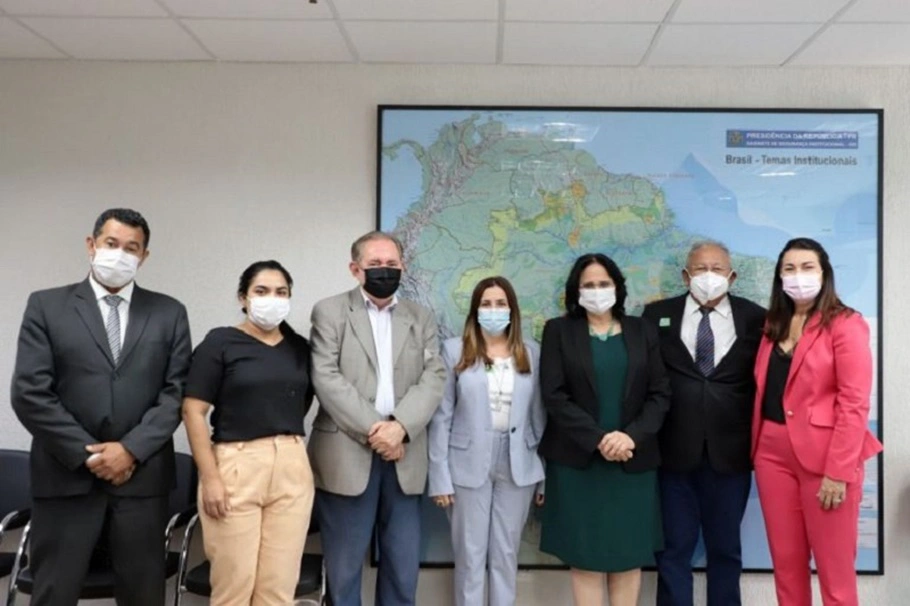 Reunião sobre a Casa da Mulher Brasileira