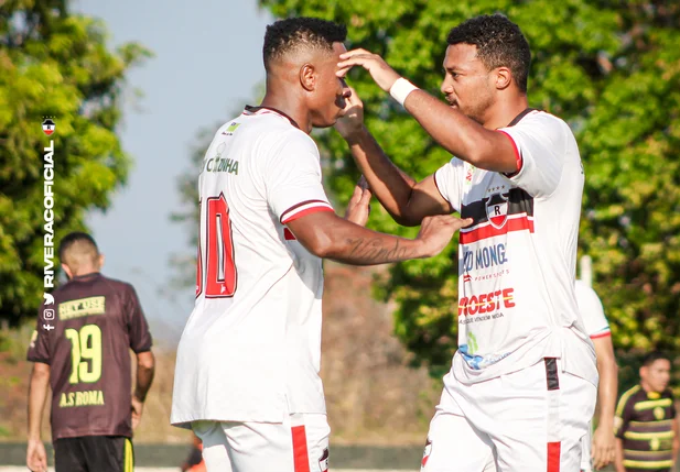 River em partida no CT Afrânio Nunes